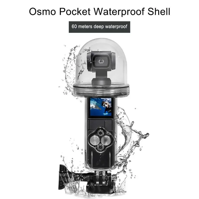 60 м водонепроницаемый корпус чехол для DJI OSMO Карманный дайвинга защитная