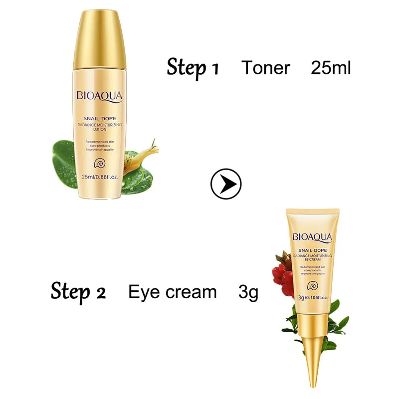

5pcs Whitening Moisturizing Anti Wrinkle Essence Lotion Eye Cream BB Day Creams
