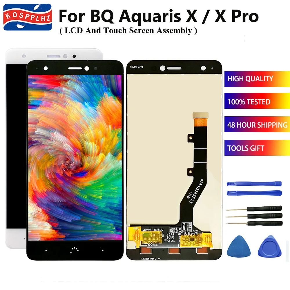 ЖК-дисплей KOSPPLHZ 5 2 &quotдля BQ Aquaris X / Pro сенсорный экран в сборе дигитайзер