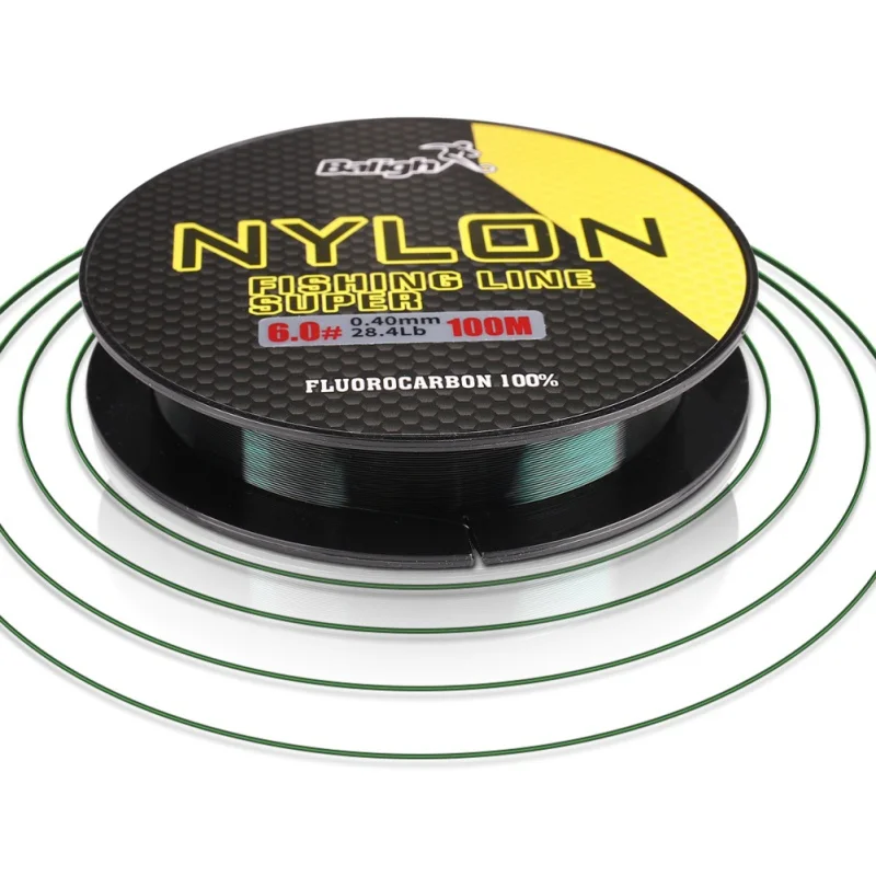 

300/500M Fishing Line Fluorocarbon Coated Monofilament Green Fishing Leader Line Carp Fishing Wire Fishing Tackle Accessories