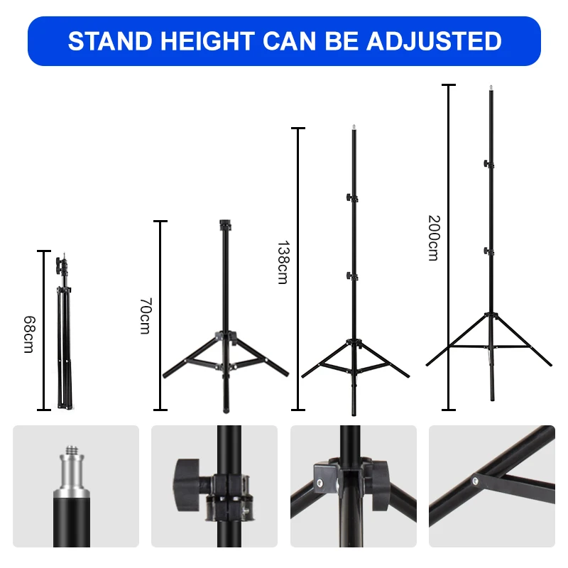 Прямоугольная софтбокс для фотосъемки speedlight Triopo 58 Вт лампа белый зеленый фон