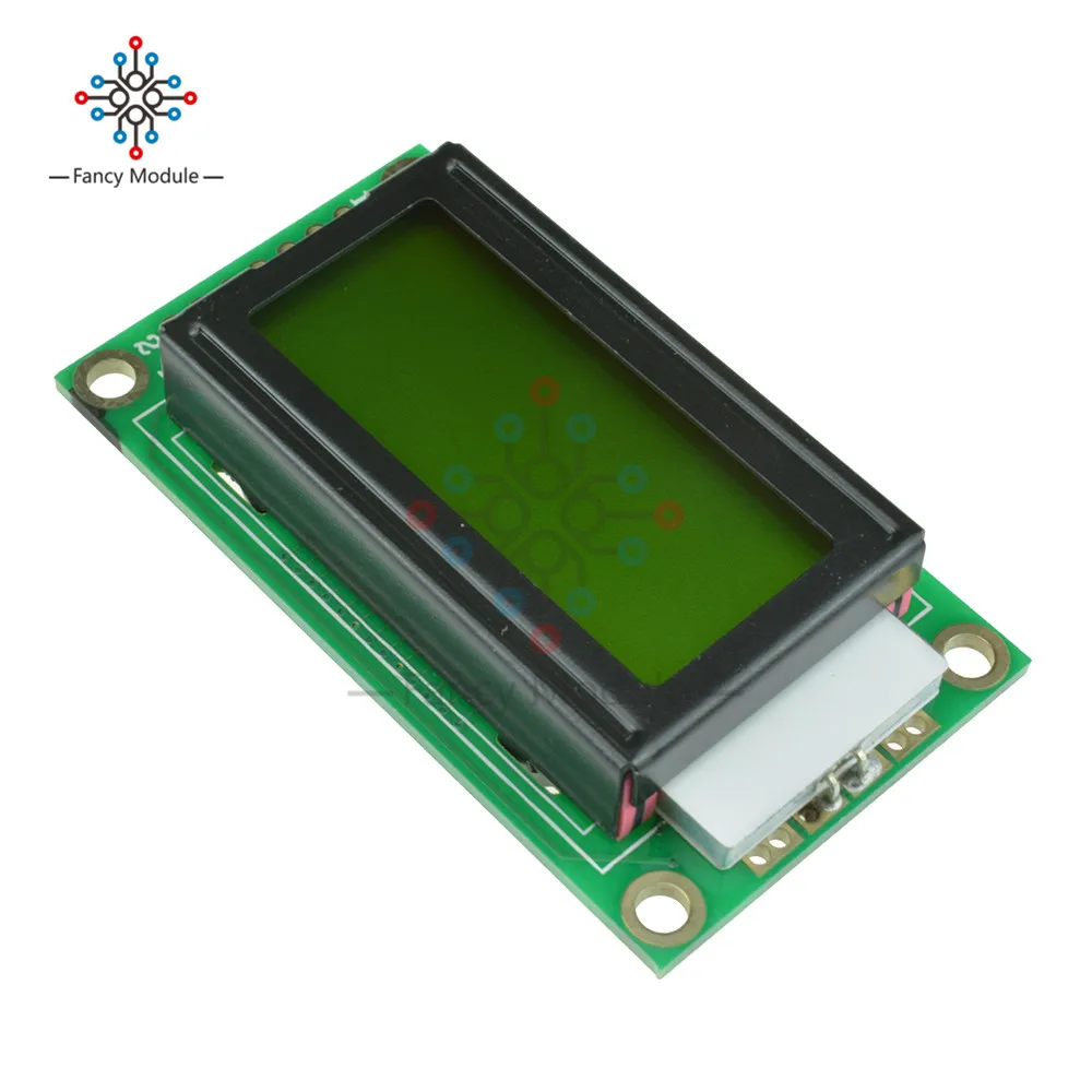 0802 LCD 8x2 символьный ЖК дисплей модуль синяя/желтая подсветка для Arduino|backlight