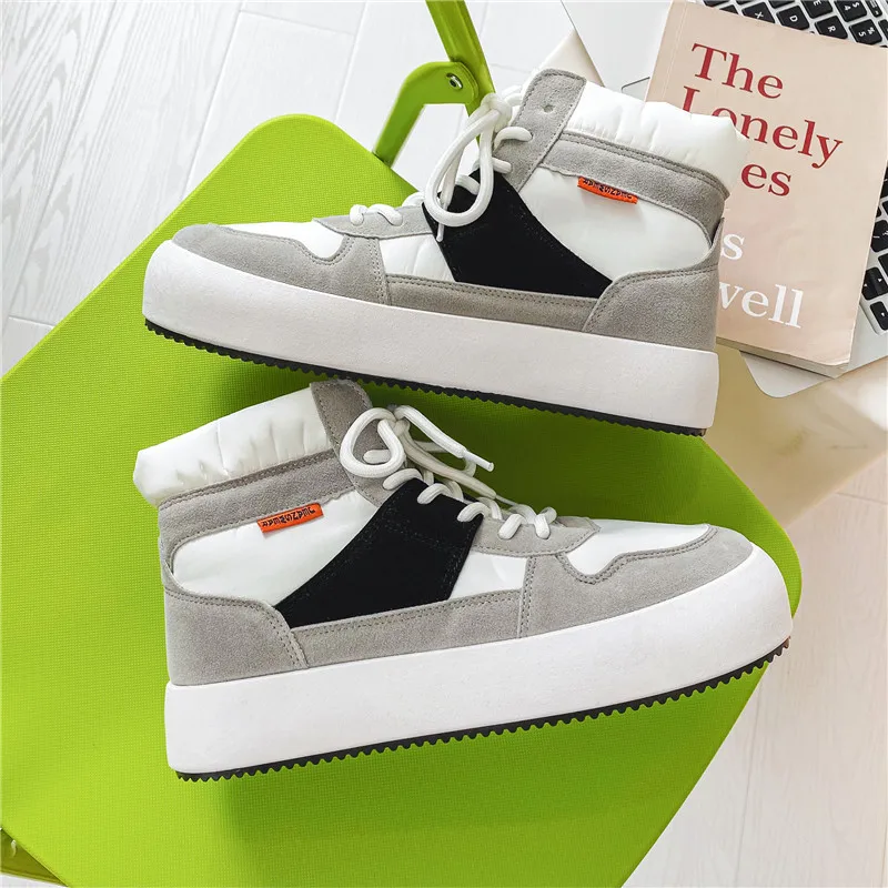 

Fashion Men Shoes New Men Casual Shoes High Top Sneakers Men Vulcanized Shoes Platform Sneakers Quality Mens Sneakers Masculinas