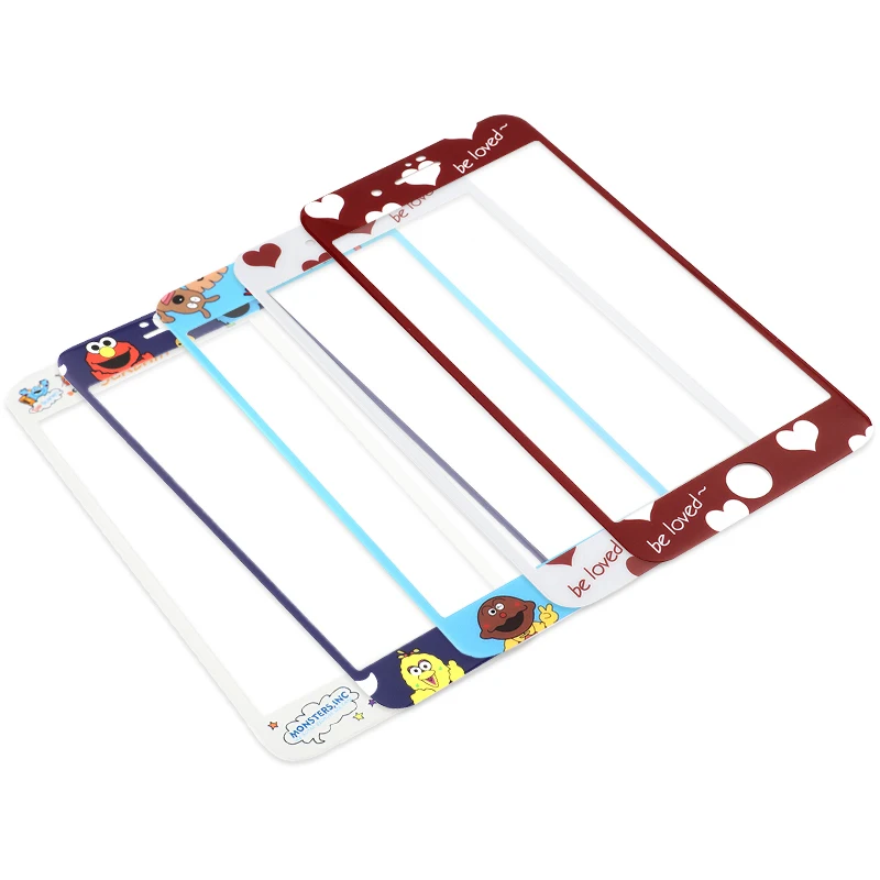 Милые защита для экрана из закаленного стекла Iphone 8 Plus 7 SE 2020 Xr 11 Передняя Защитная