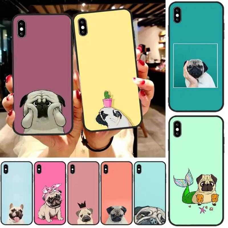Viviana модные идеи для забавных собак шикарный милый чехол телефона iphone6 6s plus 7 8 X XR XS