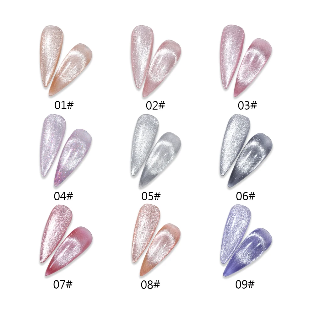 Гибридные Лаки MIZHSE полуперманентный Магнитный Гель лак для ногтей с УФ смотином