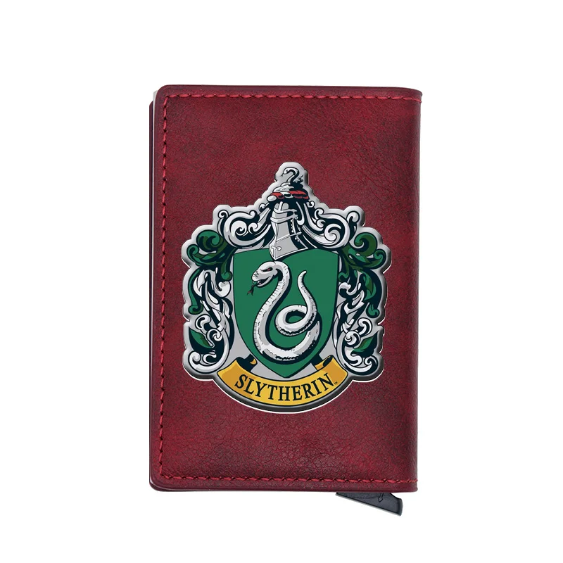 

Classic HP Sanke Design Digital Printing Leather Card Holder Wallet Men Women Mini Thin Purse Gift