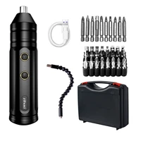 mini cordless electric rechargeable screwdriver electric screwdriver battery power tools set with 1200mah battery power supply