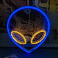 led neon universe panel sign night light lamp wall art hanging lamp for kids baby room home party wedding decoration xmas gift
