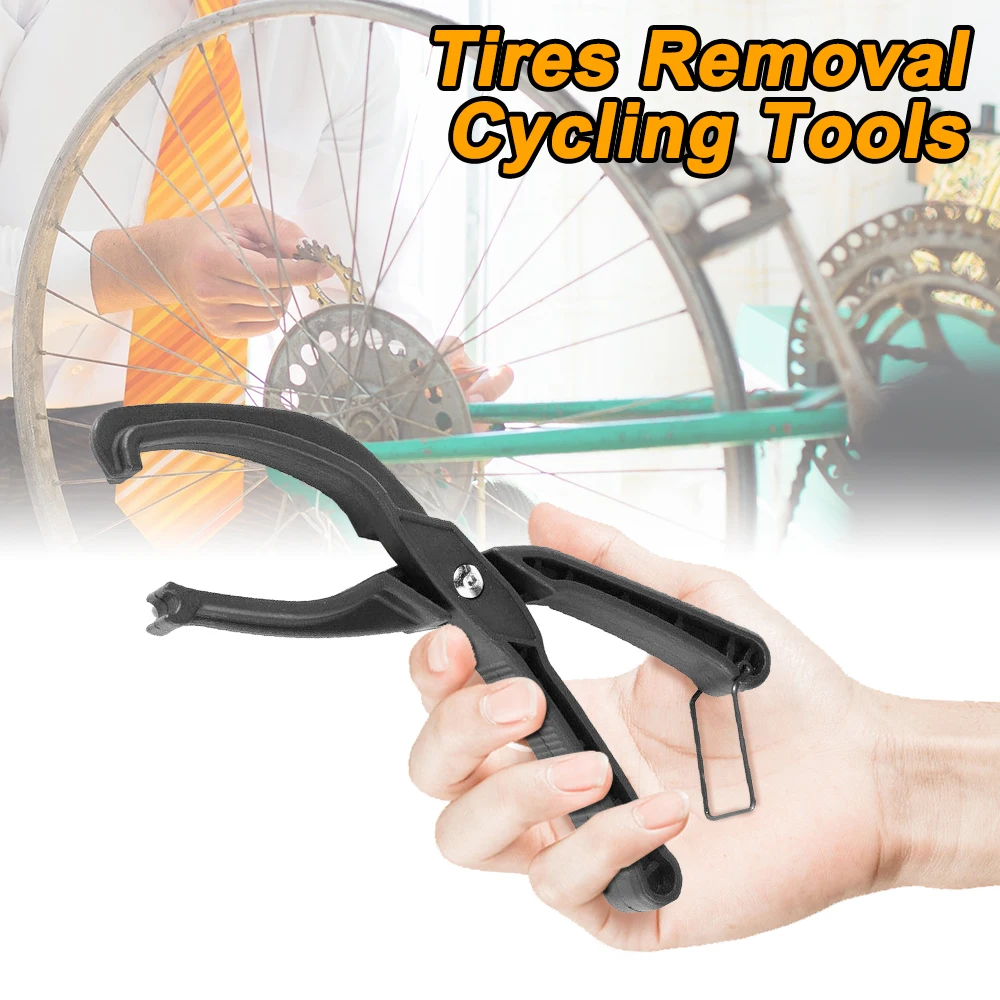 

Hot selling bicycle tire repair tool bicycle plastic tire remover clamp insertion mounting bracket pliers bicycle accessories