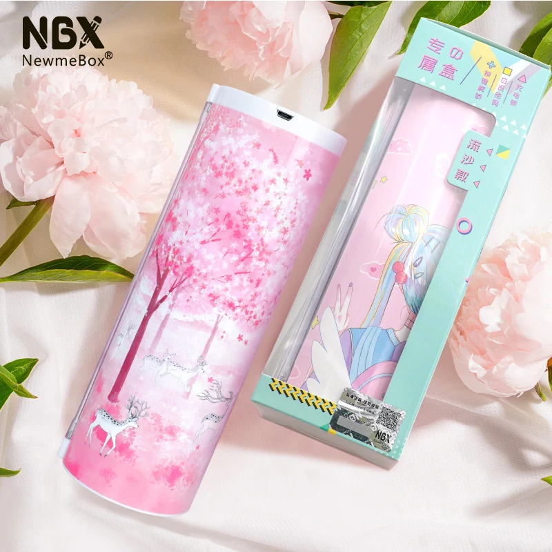 

Pencil Cases Password Cartoon Pattern Pen Holder Large Capacity Stationery Box Coded Lock Home Office School Storage Bag