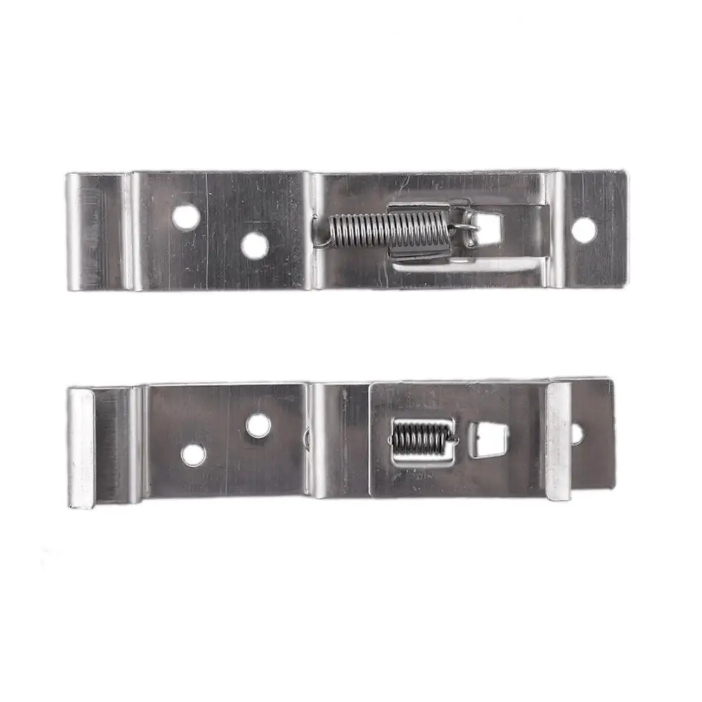 2 шт. Европейский ЕС нержавеющая сталь Автомобильный номерной знак держатель