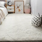 Пользовательский скандинавский прикроватный коврик в спальню Ins белый плюшевый коврик для гостиной толстые коврики подходят для украшения дома коврик для мальчиков для ползания