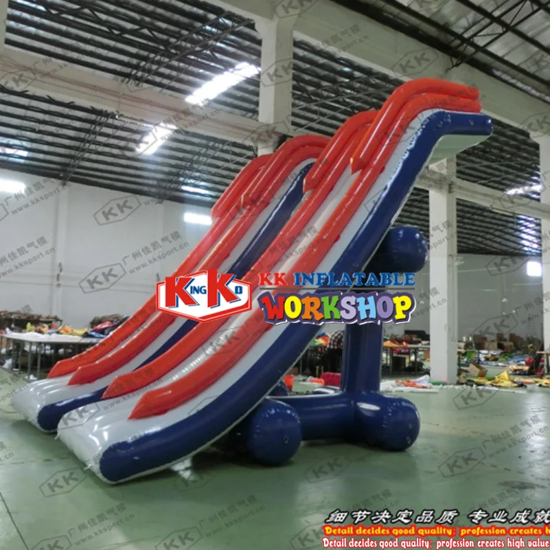 Надувная водная горка для взрослых морской парк развлечений надувная лодка
