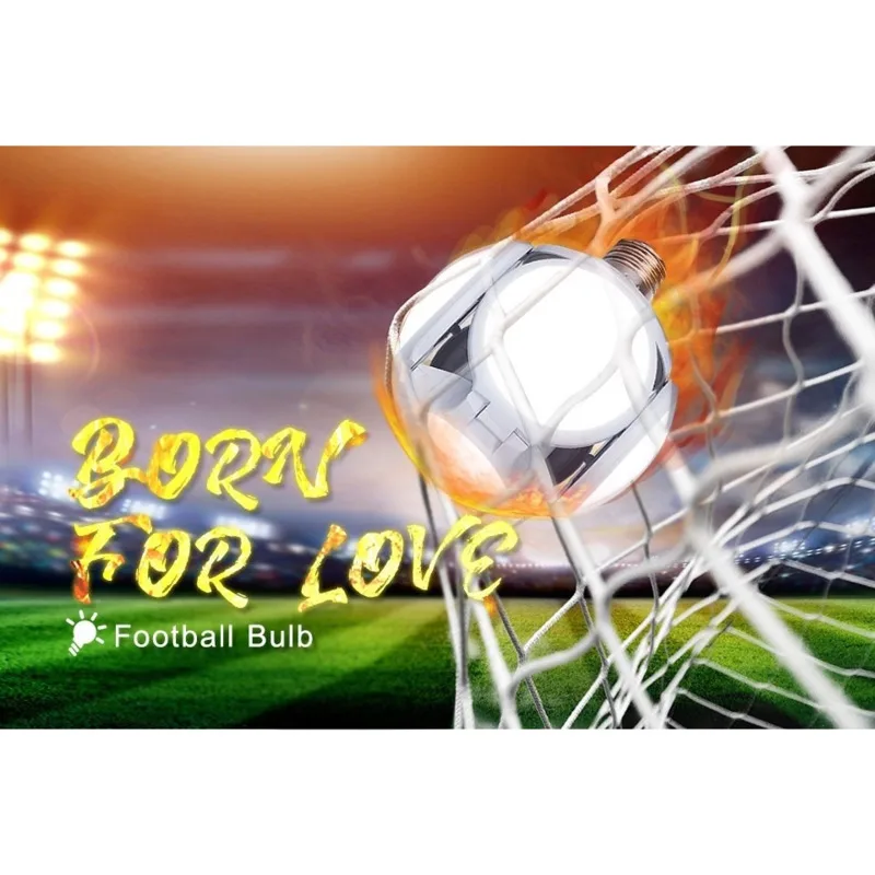 

E27 LED Bulb Football UFO Lighting AC 85-265V 40W Lampada LED Spotlight Light Cold/Warm White Lamp For Bedroom Home