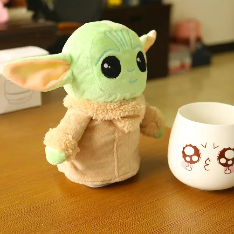 Детская электрическая игрушка Disney Yoda из Звездных Войн мягкая плюшевая