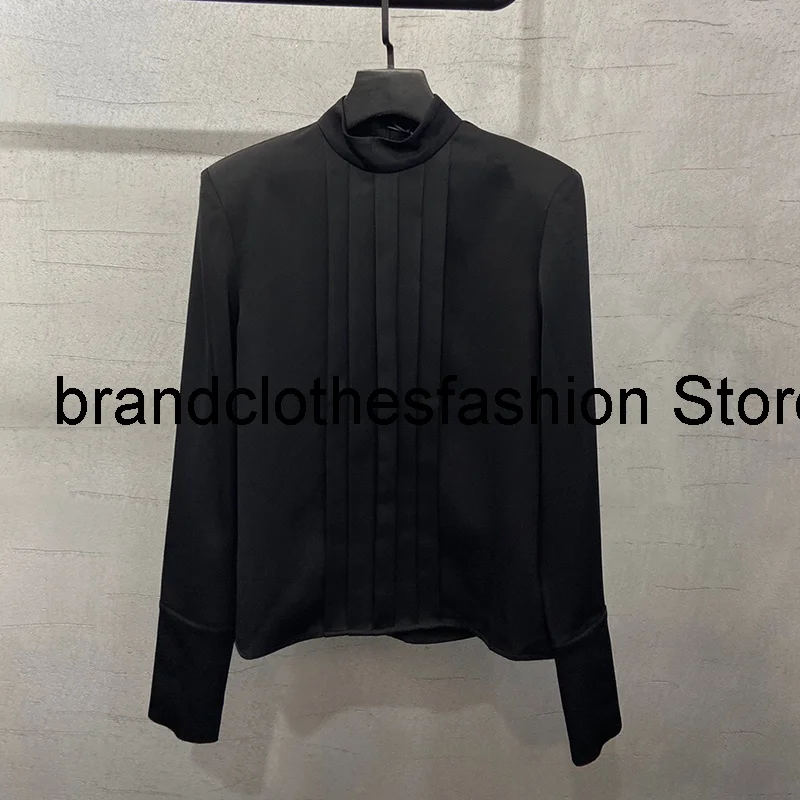 

Женский Однотонный пуловер с воротником-стойкой и длинным рукавом, на молнии сзади