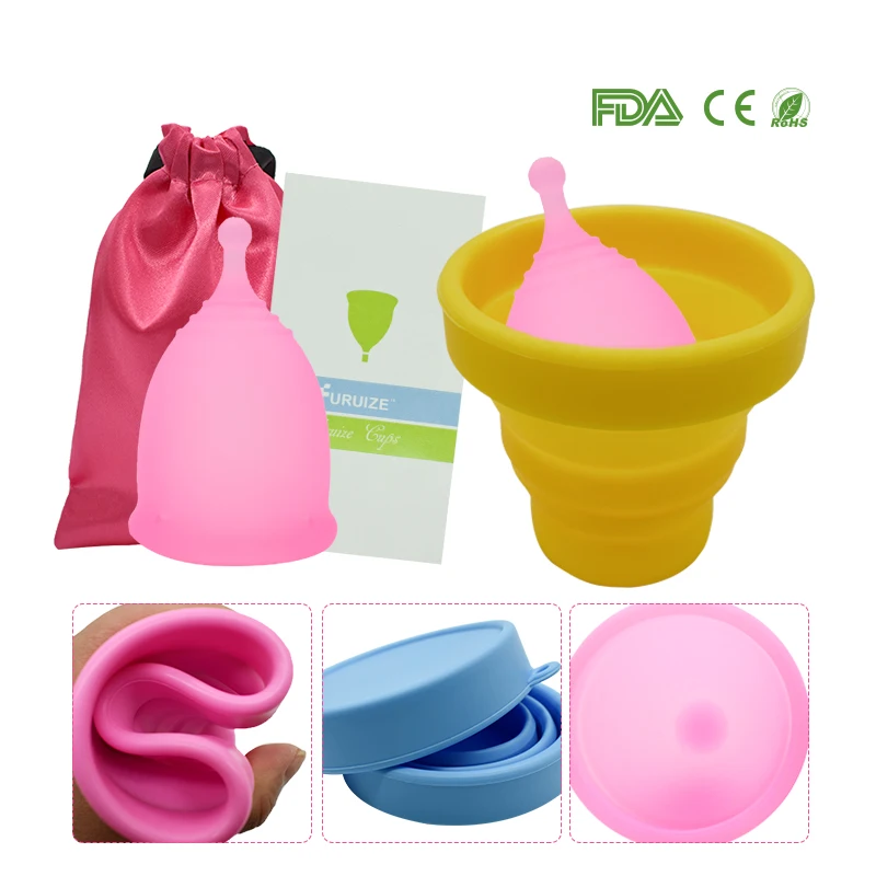 Менструальная стерилизующая чашка с Copa менструальная 100% медицинский класс