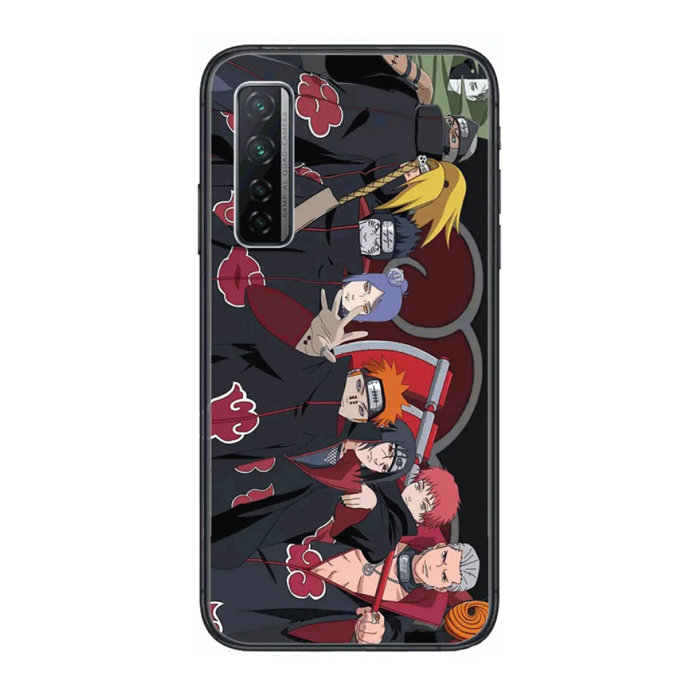 

AKATSUKI Itachi Phone Case For Huawei Nova p10 lite 7 6 5 4 3 Pro i p Smart ZBlack Etui 3D Coque Painting Hoesje
