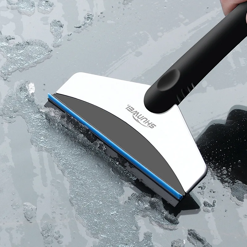Car Snow Removal Shoveling Ice Defrosting Shovel Does Not Hurt Glass Scraper Brush Tool Winter Supplies | Дом и сад