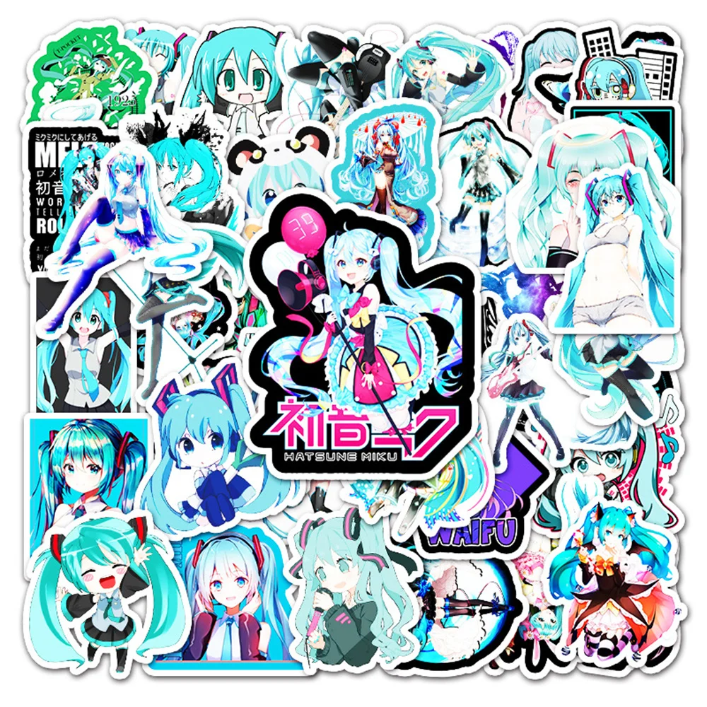 

10/30/50PCS Cartoon Virtual Character Personality Graffiti Waterproof Sticker Suitcase Notebook Skateboard RefrigeratorWholesale