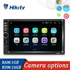 Автомобильный мультимедийный плеер Hikity, 1 + 16 ГБ, Android 9,0, 2 Din, 7 дюймов, GPS, Авторадио для Volkswagen, Nissan, Hyundai, Kia, Toyota, KIA