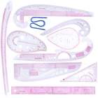 Набор линеек для шитья, многофункциональный, 10 шт.