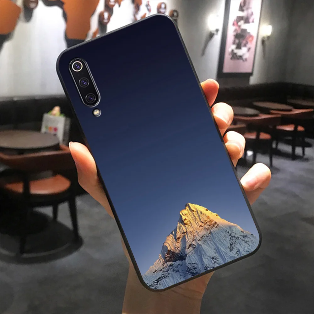 Милый чехол для телефона BaweiTE Mountain Peak Forest Bling Xiaomi 8 9 se 5X Redmi 6pro 6A 4X 7 5plus note 5 |