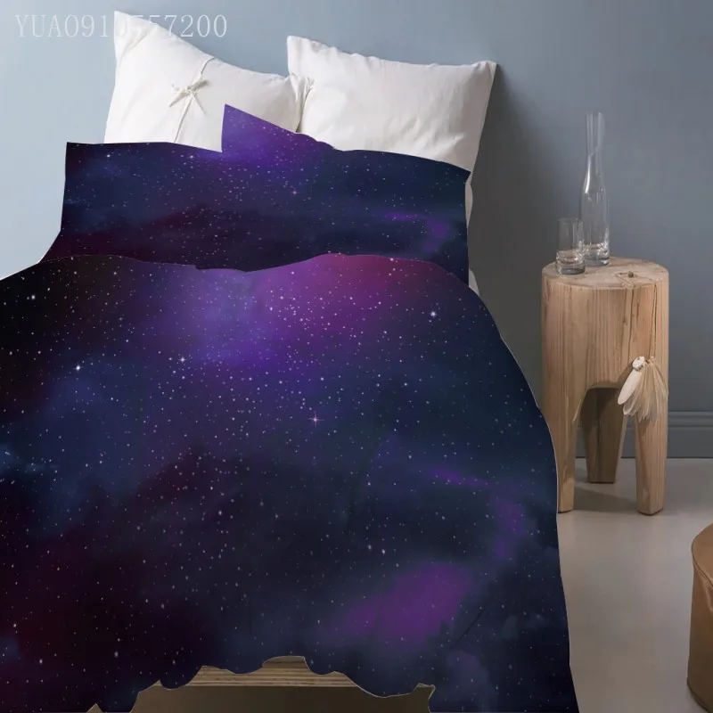 2/3 шт. комплект постельного белья с принтом звезд | Дом и сад