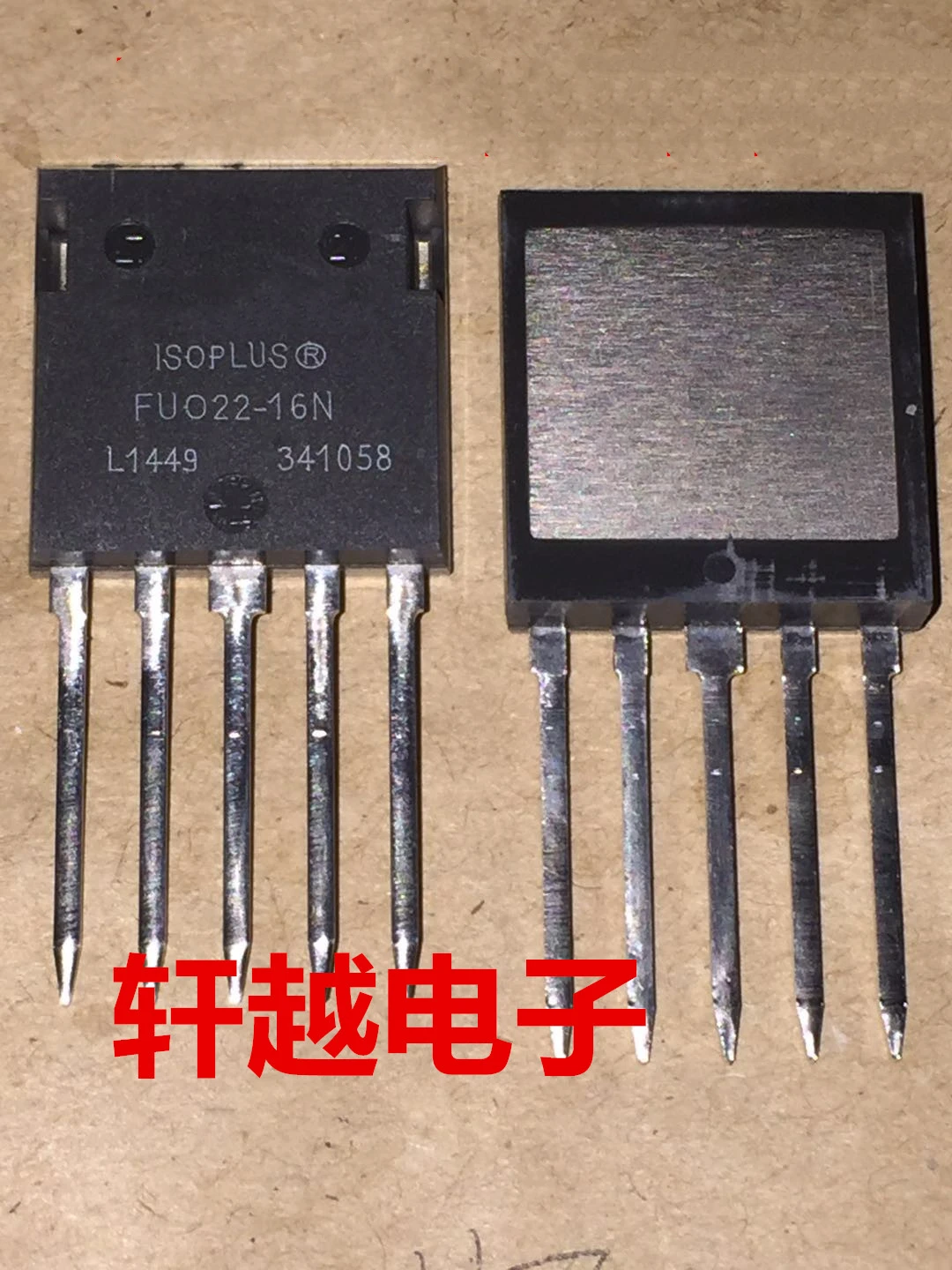 

100% nuevo 2 pcs/lote FUO22-16N TO-3P Transistor original 1600V30A Diode Type Three Phase