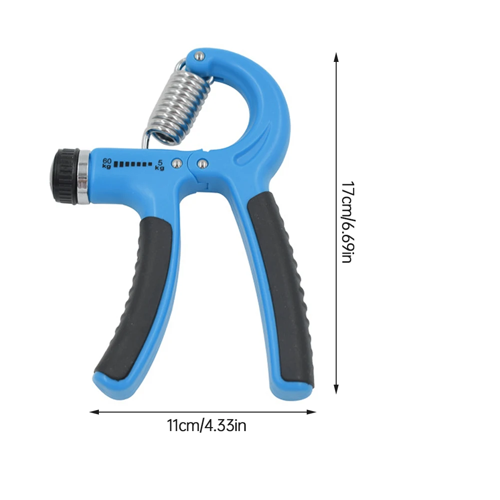 

Hand Grip Strengthener Adjustable Portable Wrist Forearm Trainer Exerciser Increase Strength Spring Finger Pinch Carpal Expander