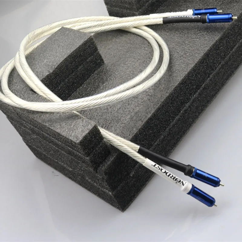 NORDOST ODIN 2 го поколения флагманский RCA чистый серебряный аудио кабель HIFI усилитель