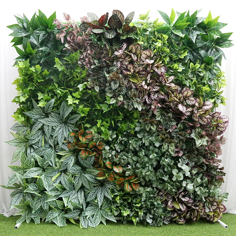Искусственные растения на заказ 40*60 см настенный газон пластиковые зеленые для