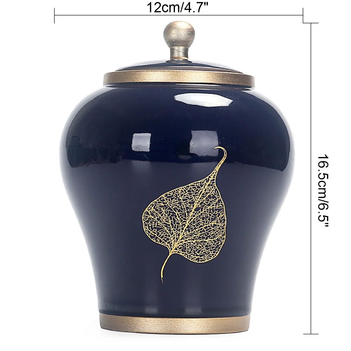 

Luxurious Pet Cremation Ceramics Memorial Urn Jar for Dog Cat Bird Mouse Ashes Keepsake Storage Box