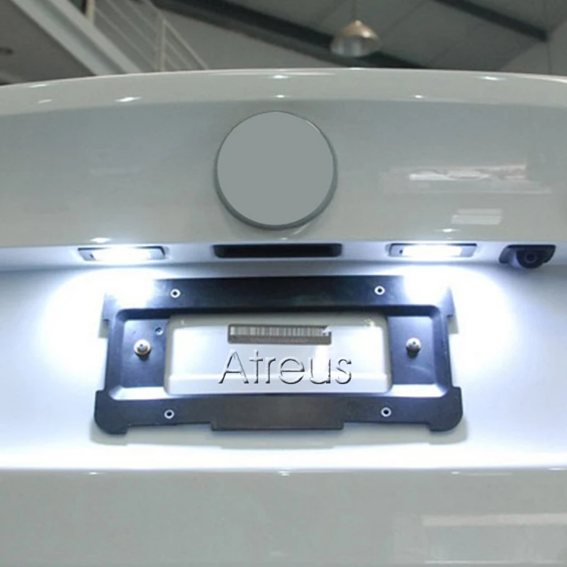 Mutips Автомобильный светодиодный Подсветка регистрационного номера 12V для Ford Focus 2