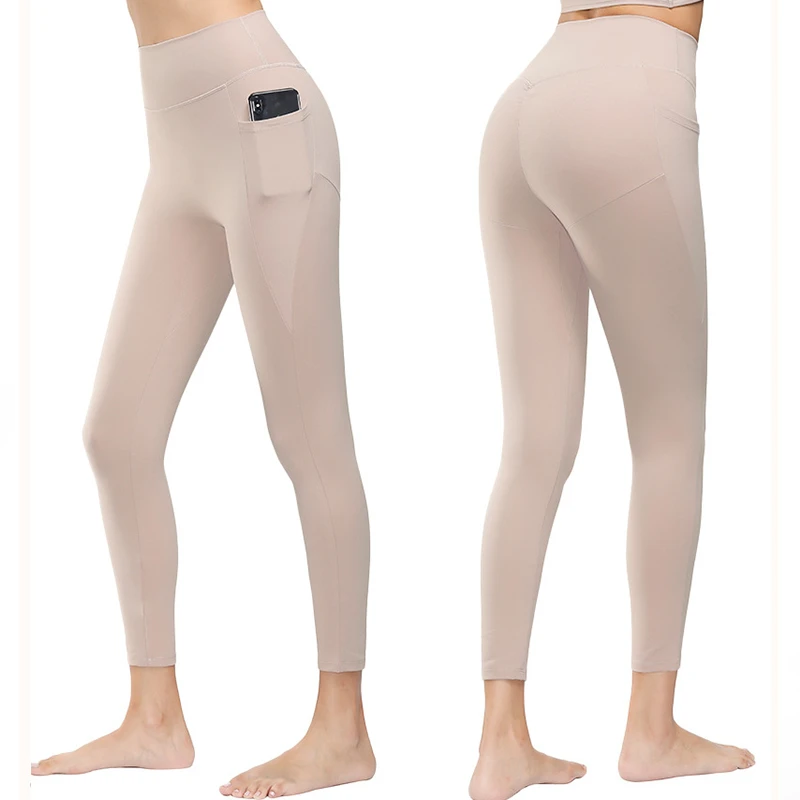 Новые женские штаны для йоги облегающие спортивные Леггинсы спортивная одежда