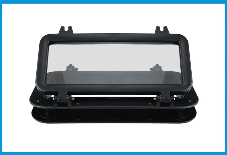 Морская Лодка яхта RV порт отверстие АБС пластик прямоугольные люки освещения