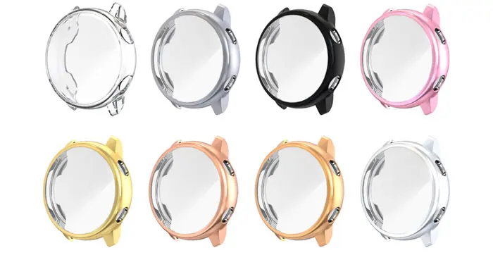 Мягкий силиконовый чехол для samsung Galaxy Watch, активный Чехол, бампер, аксессуары, защита, полное покрытие экрана, защитный чехол
