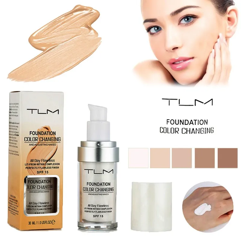 

TLM Dropship водостойкая пудра Тональная основа для макияжа, лучшая пудра, изменение тона вашей кожи, естественный макияж, уход за кожей