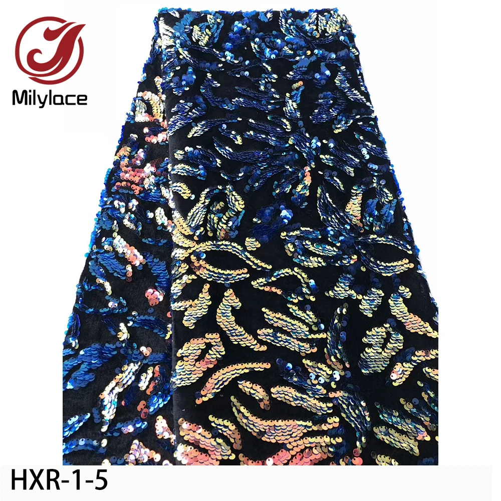 Африканская бархатная кружевная ткань высококачественный французский бархат с