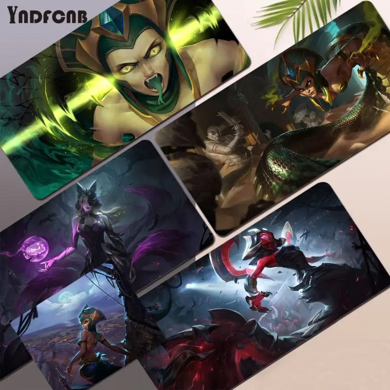 

League Of Legends Cassiopeia Comfort Mouse Mat Gaming Mousepad Size For Small Mousepad Mouse Pad Keyboard Deak Mat For Cs Go LOL