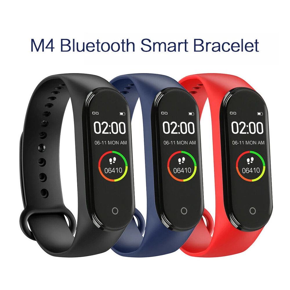 Хит M4 Smart band 4 фитнес-трекер часы спортивный браслет пульсометр кровяное давление