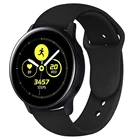 Ремешок силиконовый для Huawei wtach GT 2 2e pro, спортивный браслет для Samsung Gear S3 Galaxy watch 3 45 мм 46 мм 42 мм Active 2, 20 мм 22 мм