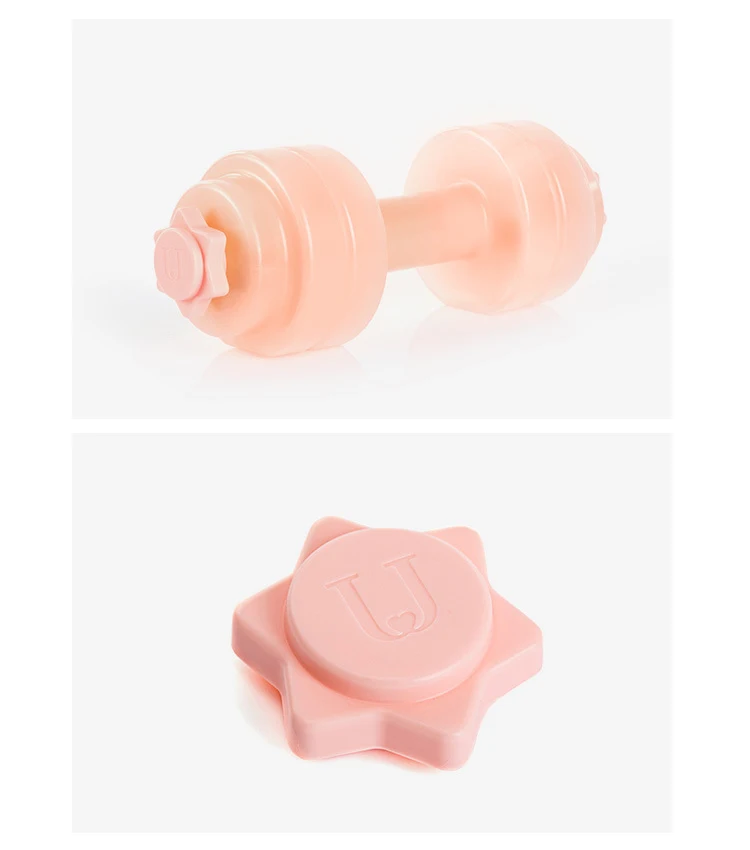 Portable Bodybuilding Water Dumbbell Weight Dumbbells Fitness Gym Equipment Yoga Dumbbell for Training Sport Exercise Equipment