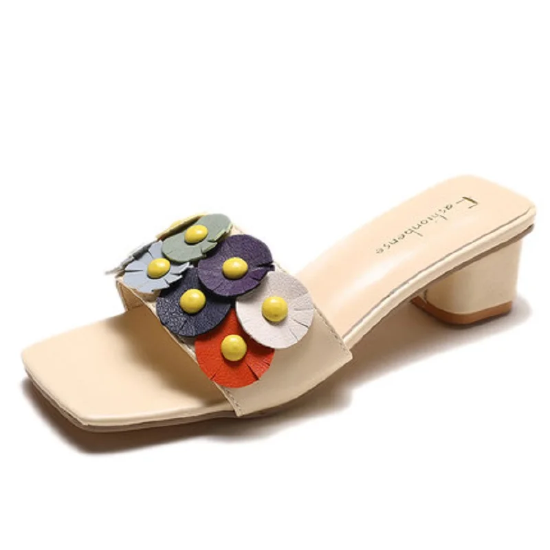 Босоножки в стиле Феи Новинка 2019 года сезон лето модная мягкая уличная одежда