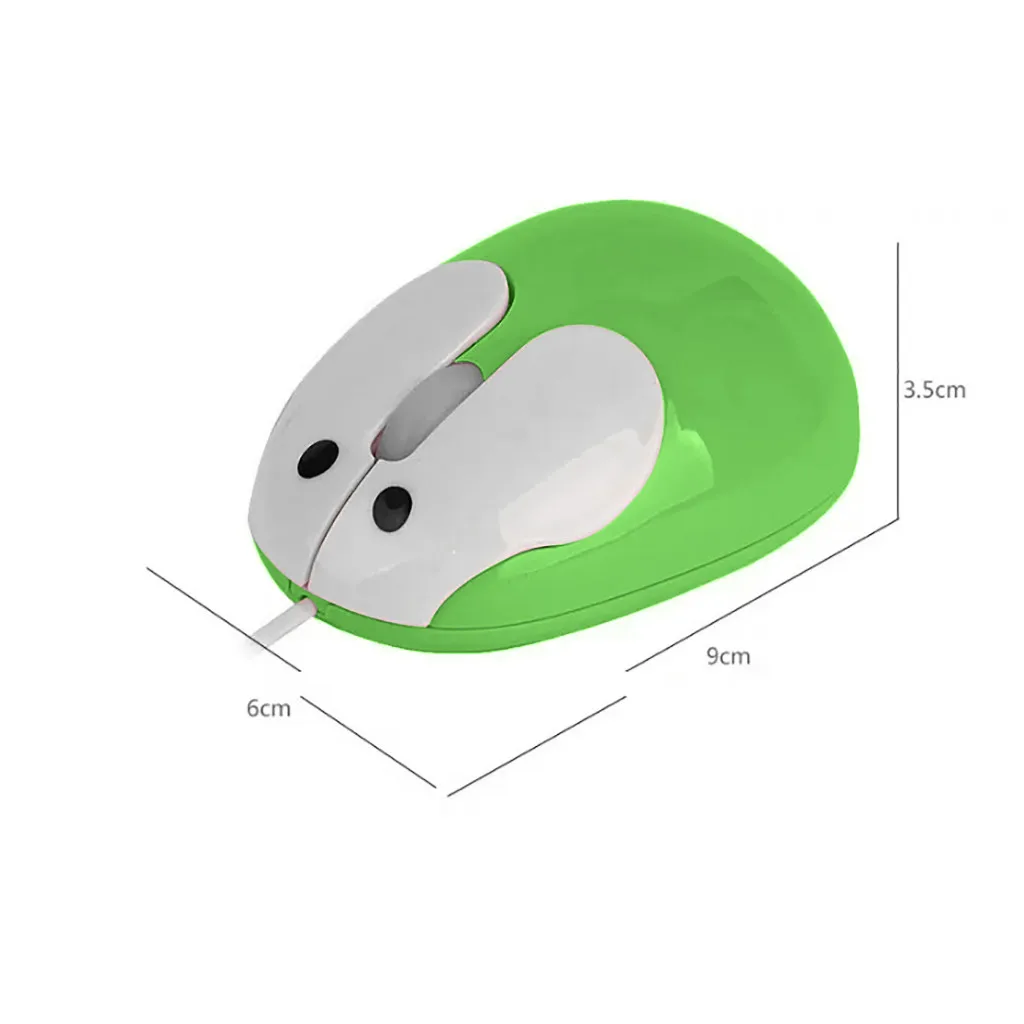 Новинка 800 dpi 3D оптическая USB Проводная мышь милый мультфильм кролик мышь raton ordenador con кабель для детей девочек игровая мышь z0725