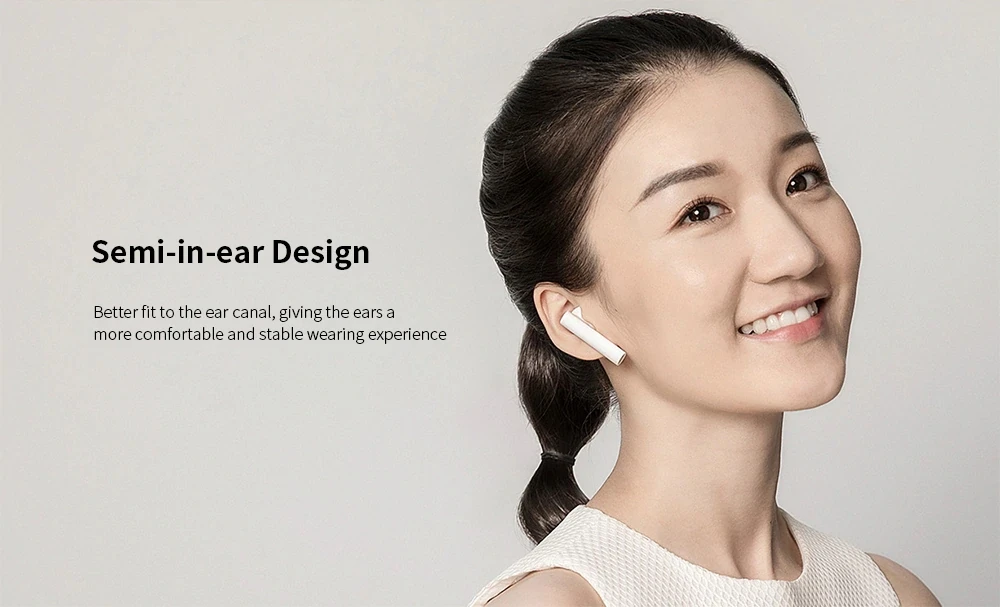 Xiaomi Air 2 TWS bluetooth наушники гарнитура с шумоподавлением LHDC HD 14,2 мм динамический двойной микрофон ENC автоматическая пауза управление