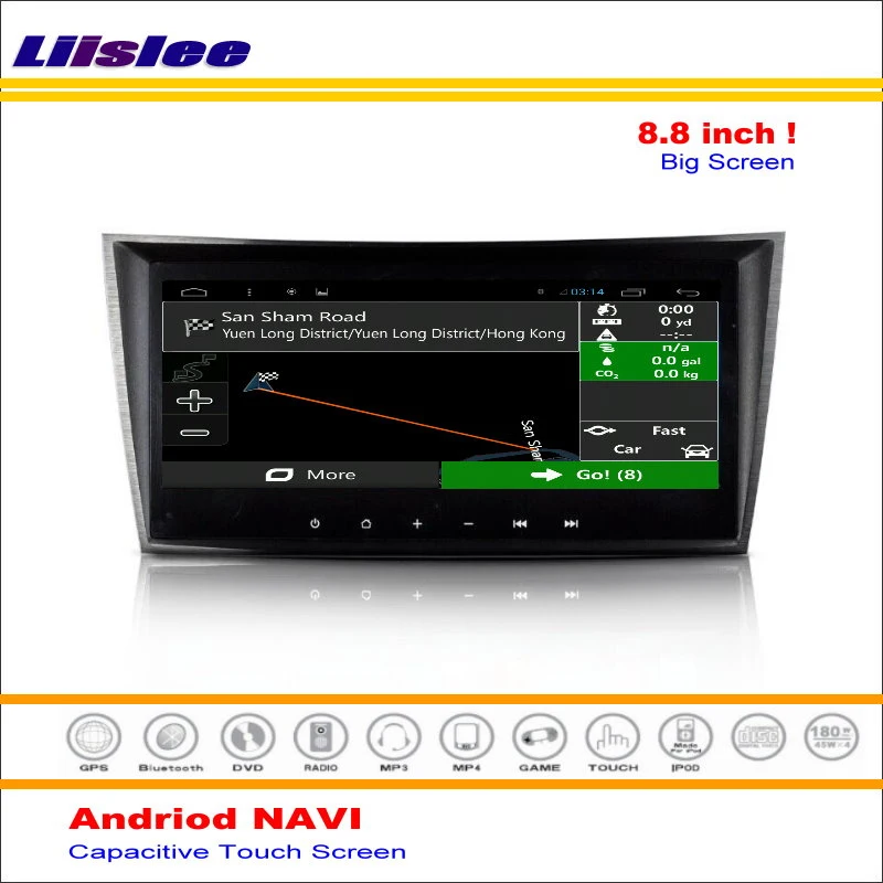 

Car Android GPS Navigation System For Mercedes Benz E200 E220 E240 E270 E280 2002~2007 Radio Audio Video No DVD Player