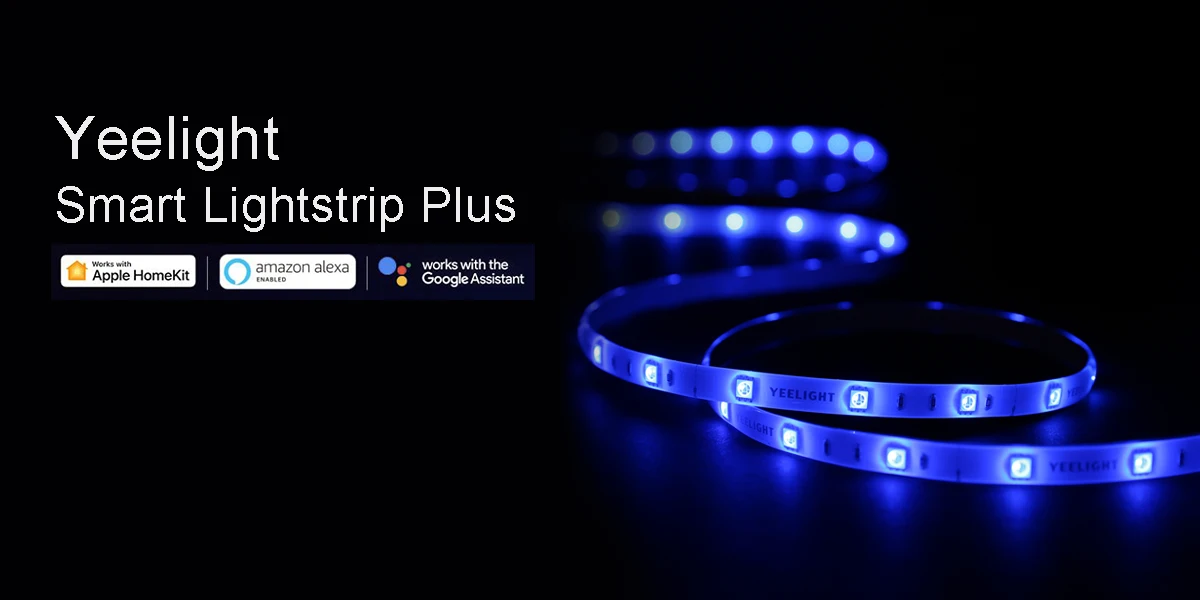 Xiaomi Yeelight световая полоса плюс умный светодиодный Светлая повязка Расширительная версия пульт дистанционного управления работа с HomeKit MIJIA умный дом приложение