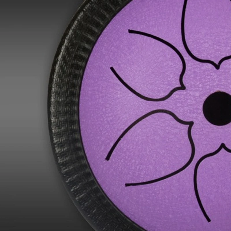 

6 Inches Steel Tongue Drum Ethereal Drum 6 Kinds of Notes with Drumstick,Travel Bag, Suitable for Children Adults